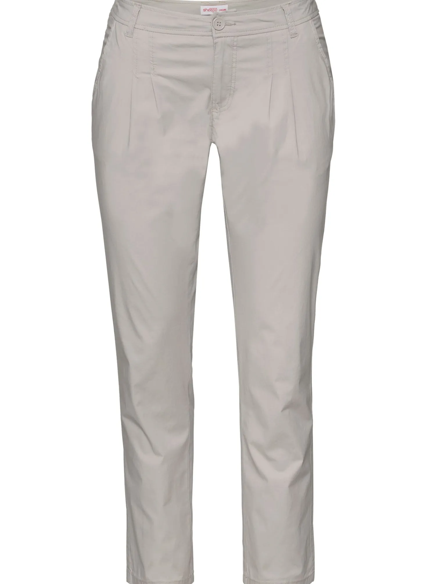 Chinohose mit Bundfalten