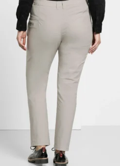 Chinohose mit Bundfalten