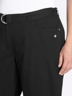 Chinohose mit Gürtel