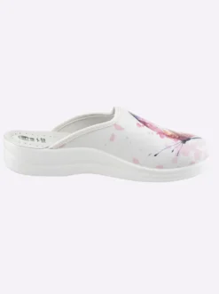 Clog mit Schmetterlings-Motiv