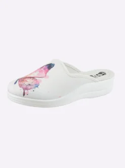 Clog mit Schmetterlings-Motiv
