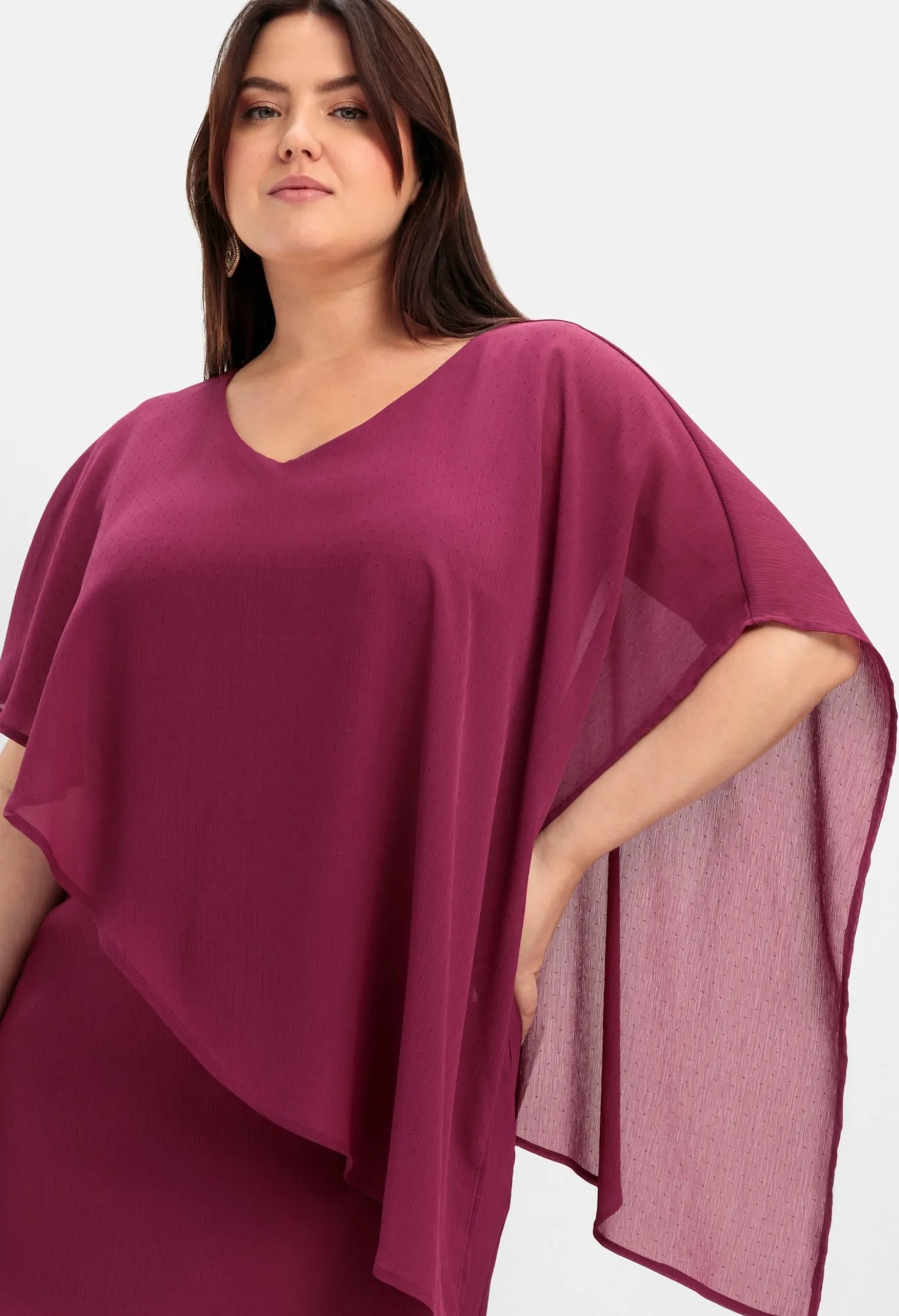 Cocktailkleid aus Chiffon