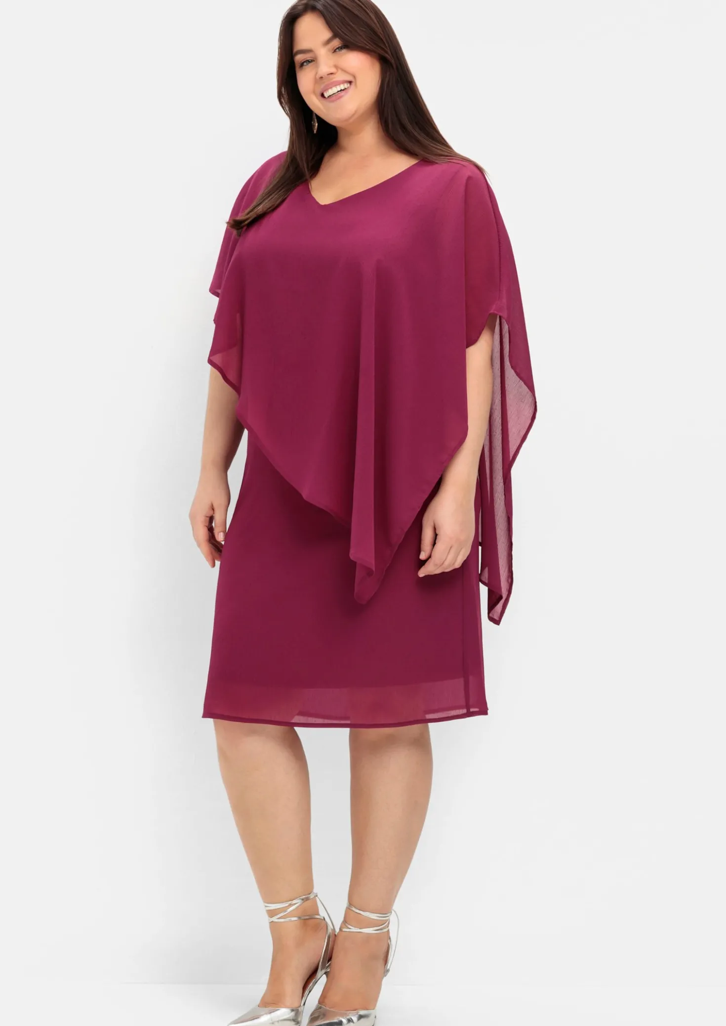 Cocktailkleid aus Chiffon