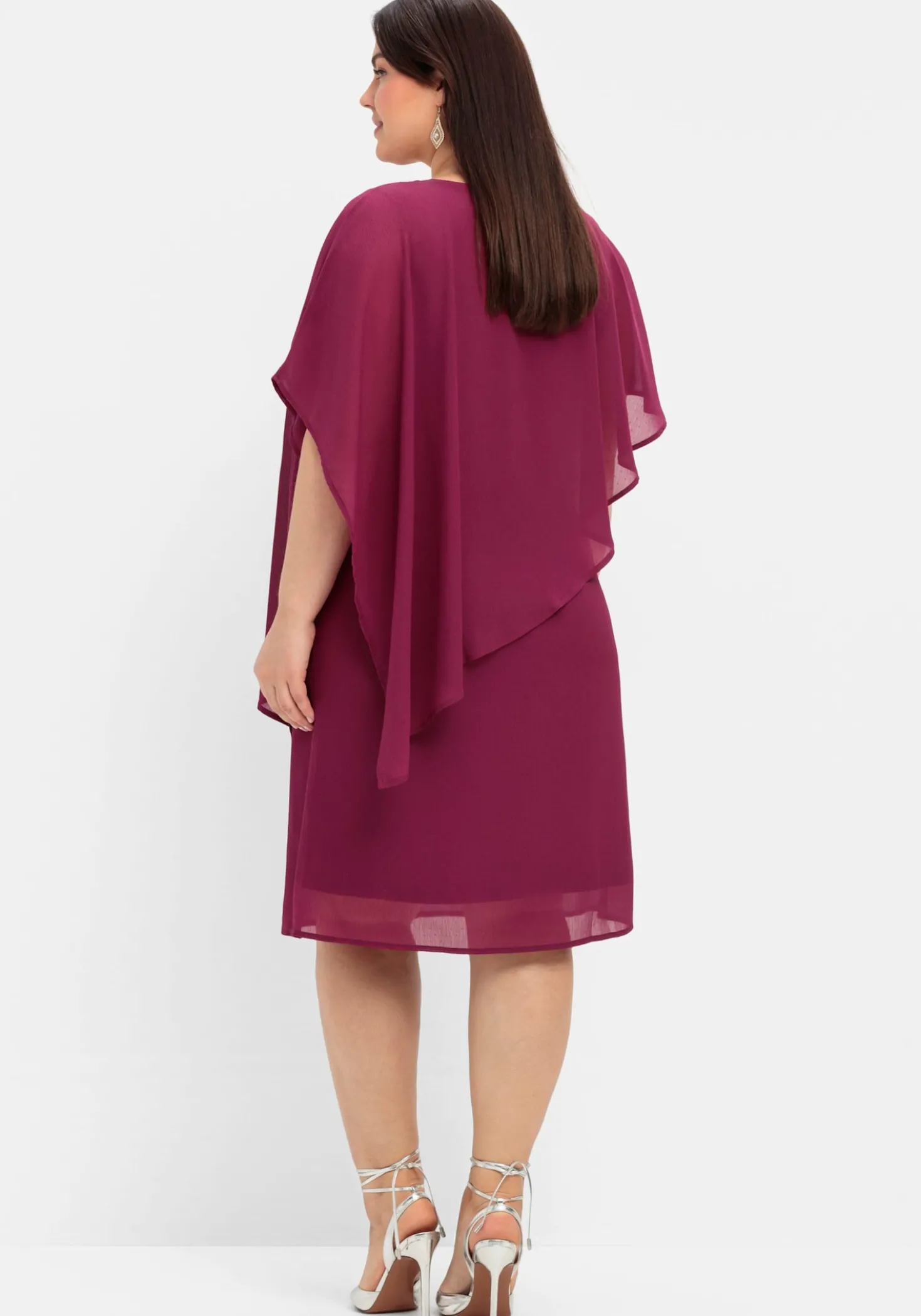 Cocktailkleid aus Chiffon