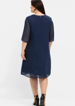 Cocktailkleid im Lagenlook