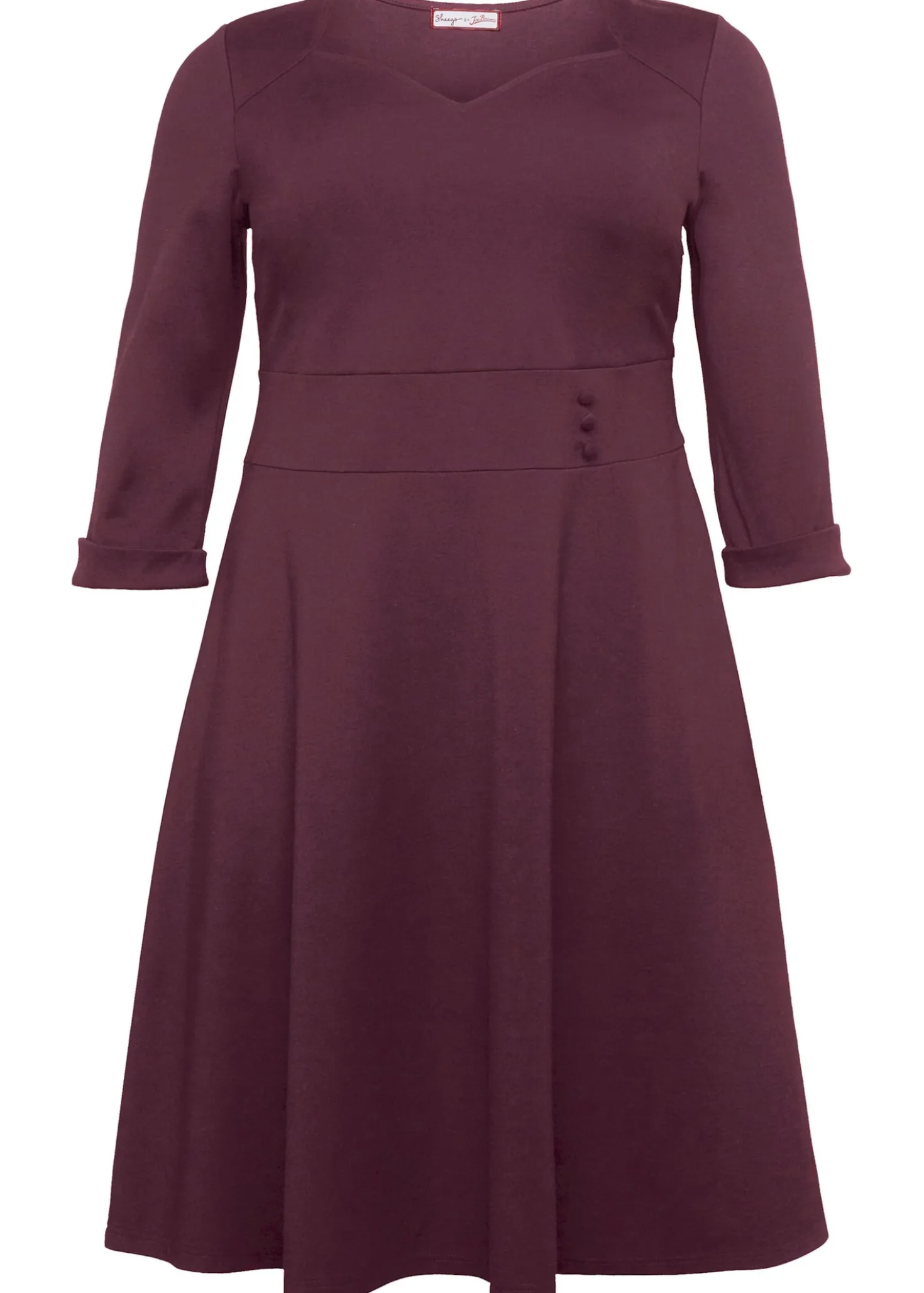 Cocktailkleid mit Taillenband