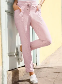 Cordhose mit Rundum-Dehnbund