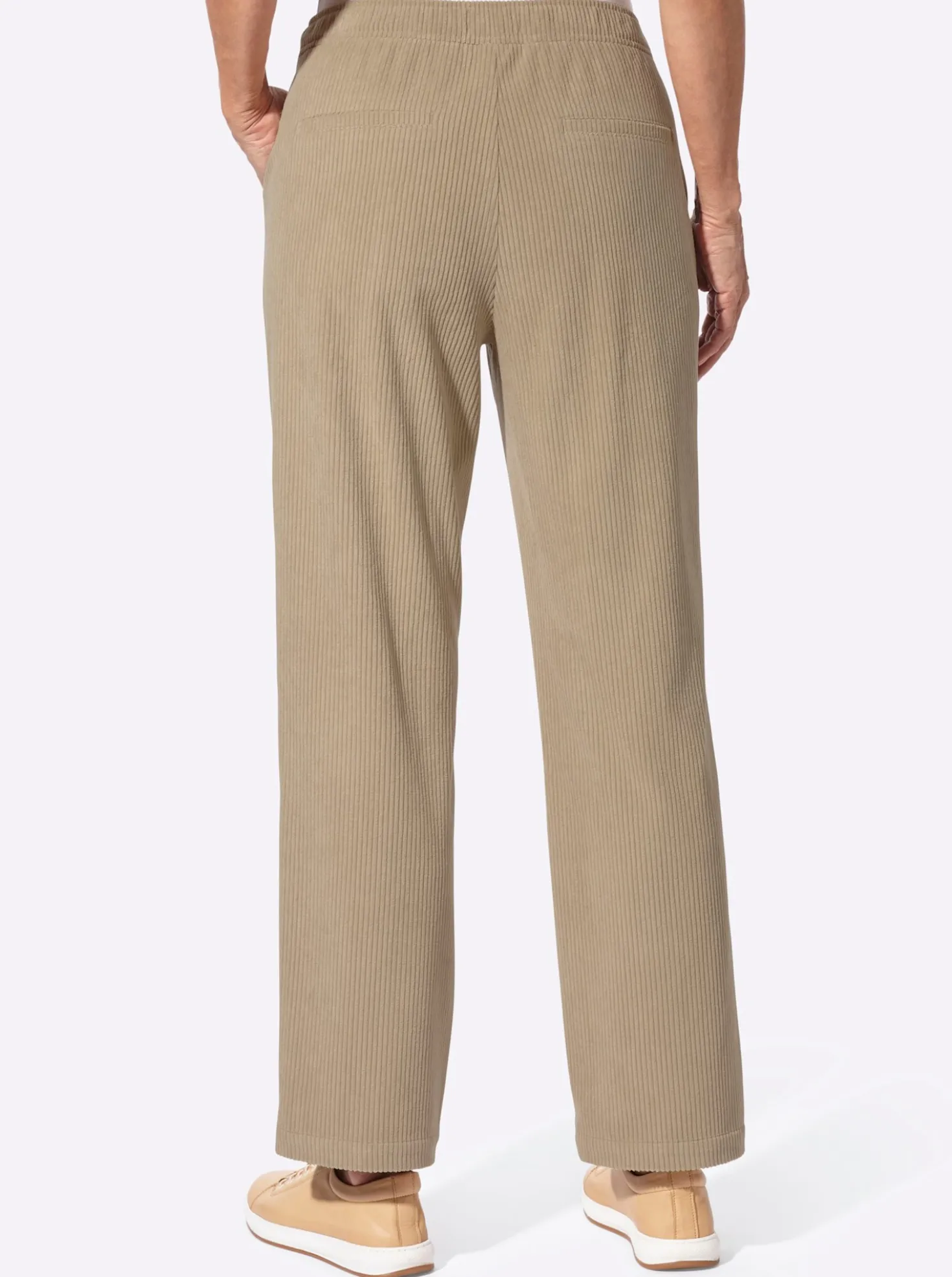 Cordhose mit Rundum-Dehnbund