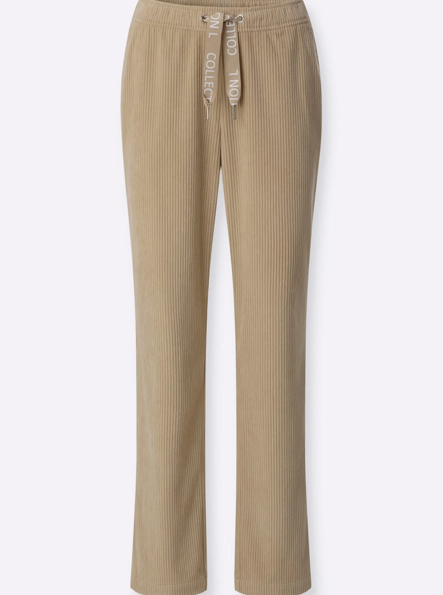 Cordhose mit Rundum-Dehnbund