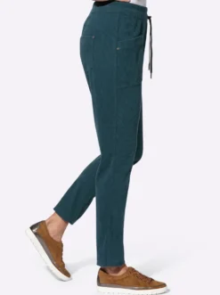 Cordhose mit Rundum-Dehnbund