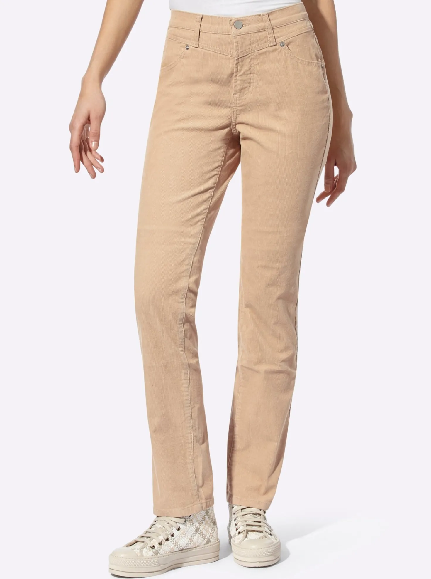 Cordhose mit Stretch