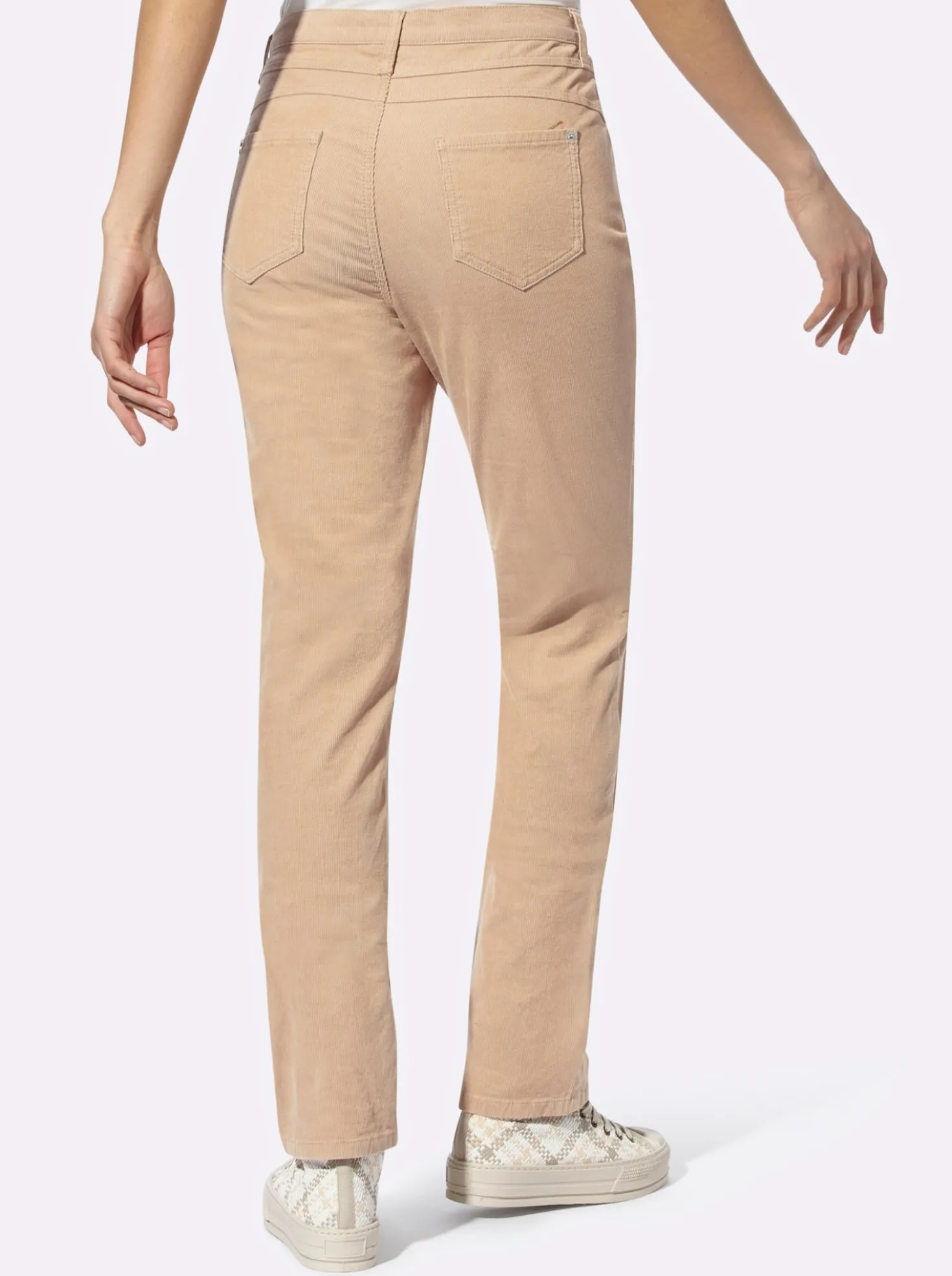 Cordhose mit Stretch