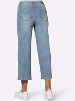 Culotte in Denim-Qualität