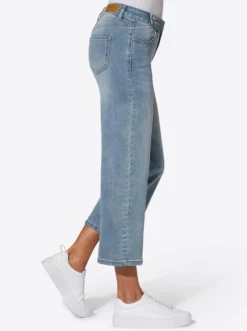 Culotte in Denim-Qualität