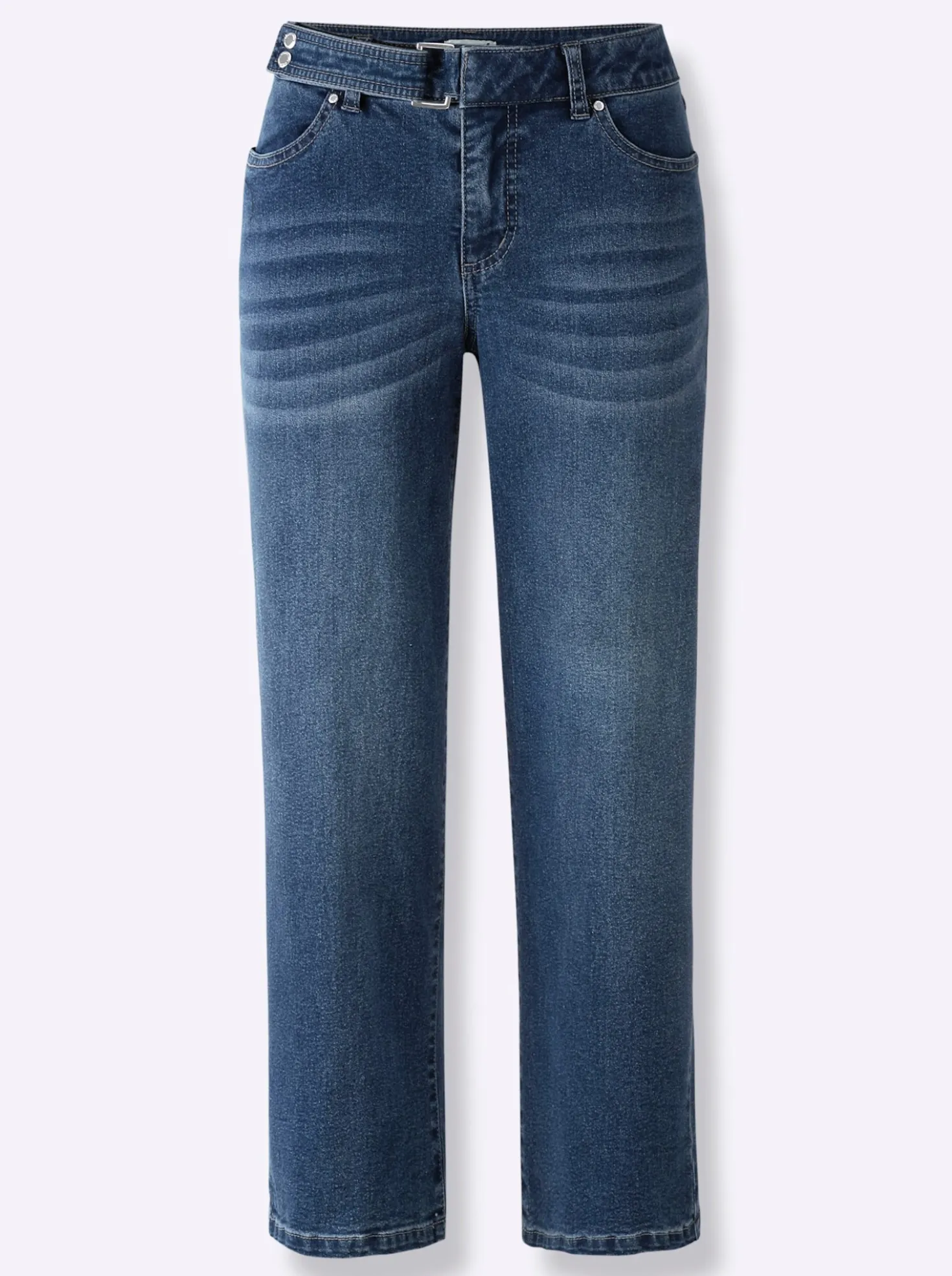 Culotte in Denim-Qualität
