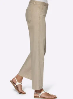 Culotte mit aufgesetzten Taschen hinten