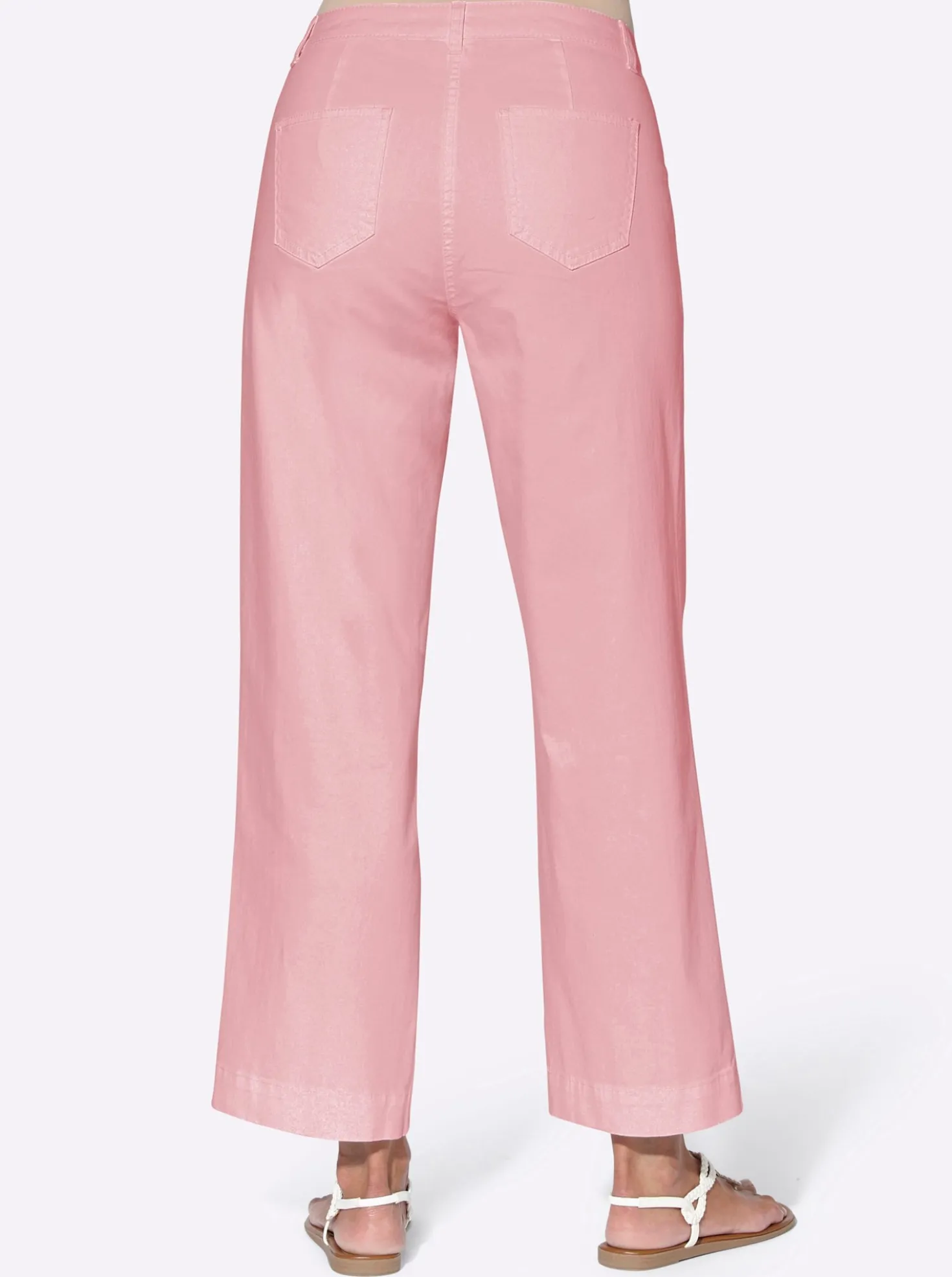 Culotte mit aufgesetzten Taschen hinten