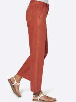Culotte mit aufgesetzten Taschen hinten