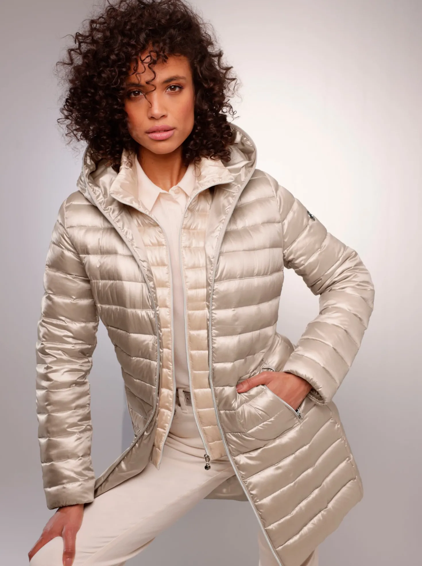 Daunenjacke 2-in-1 Optik