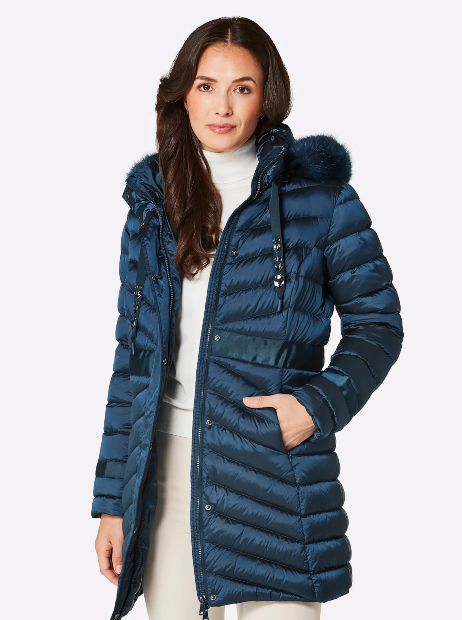 Daunenjacke in Stepp-Qualität