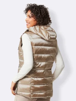 Daunenjacke mit 2 Tragevarianten