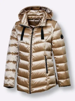 Daunenjacke mit 2 Tragevarianten