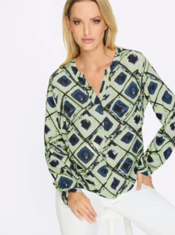 Druckbluse