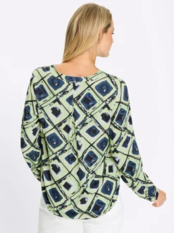 Druckbluse