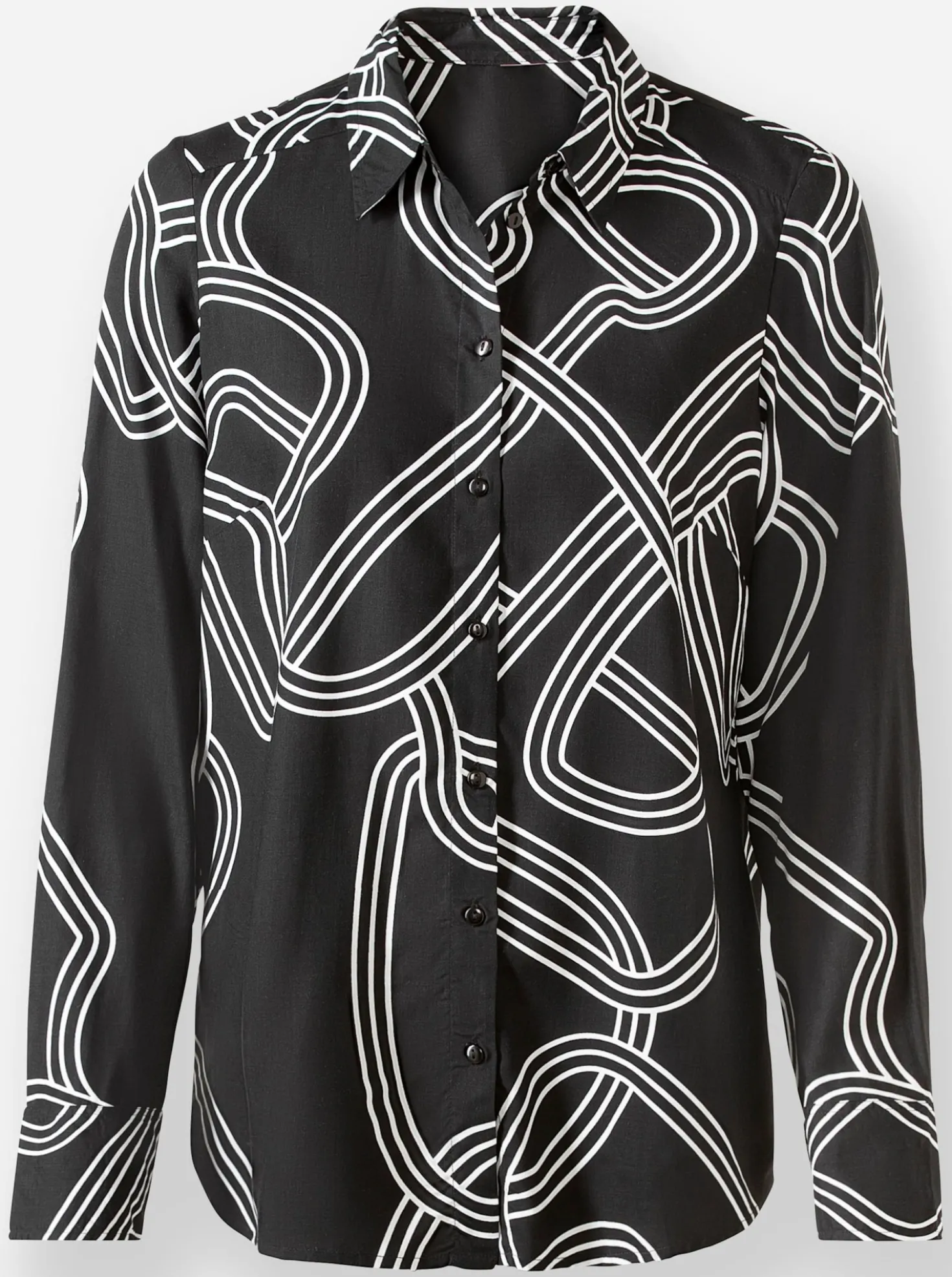 Druckbluse aus reinem Modal
