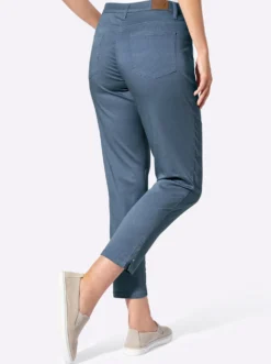 Druckhose in 5-Pocket-Form