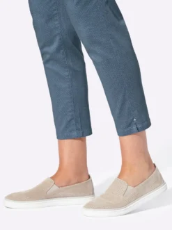 Druckhose in 5-Pocket-Form