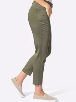 Druckhose in 5-Pocket-Form