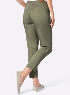 Druckhose in 5-Pocket-Form