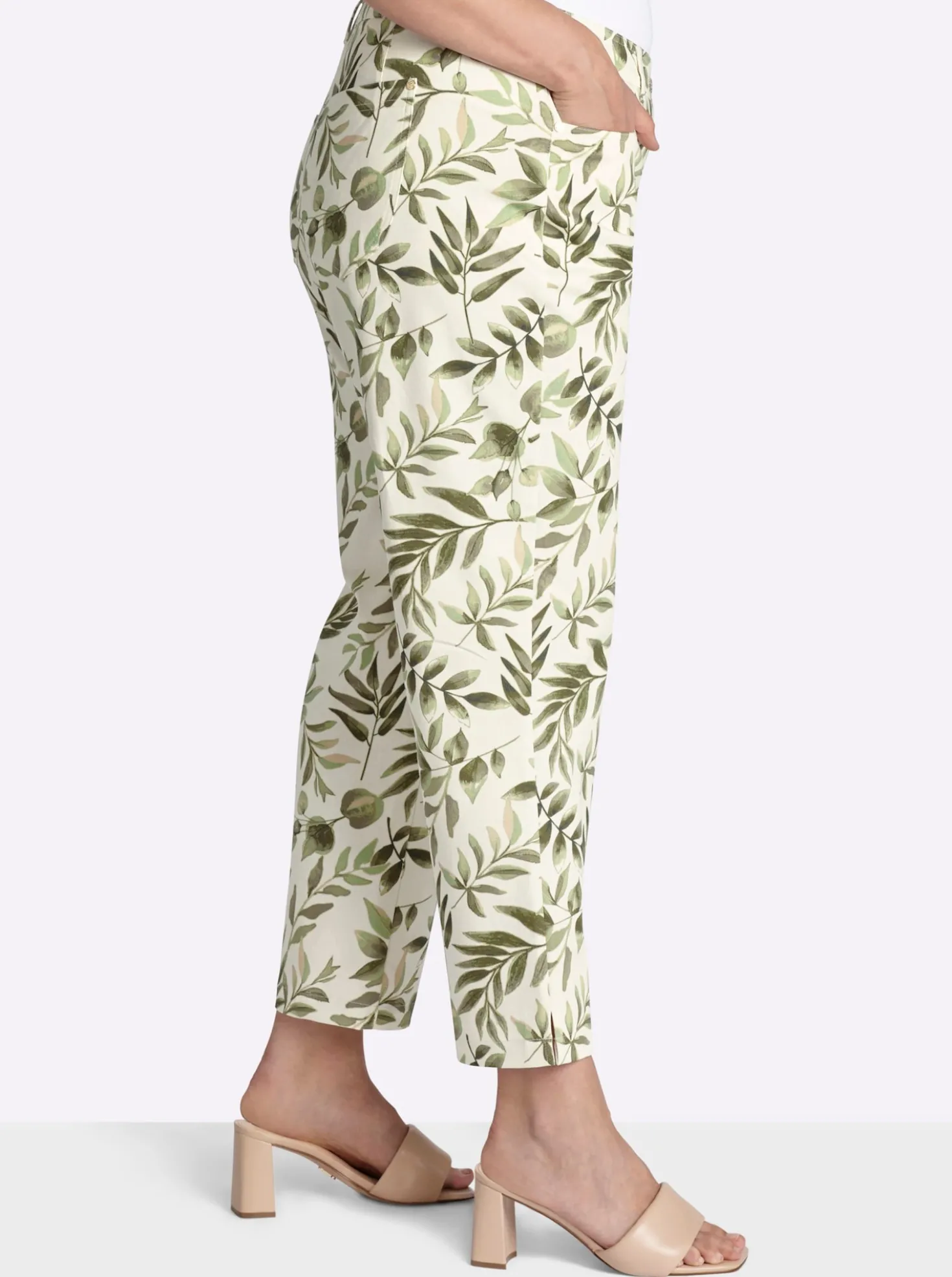 Druckhose in schmaler Form