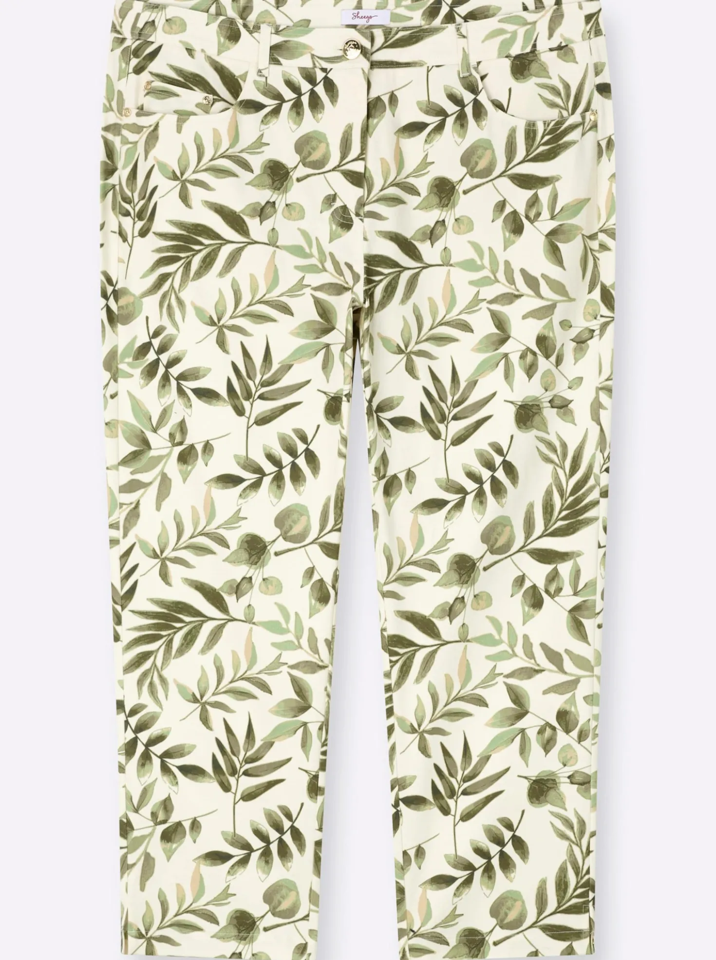 Druckhose in schmaler Form