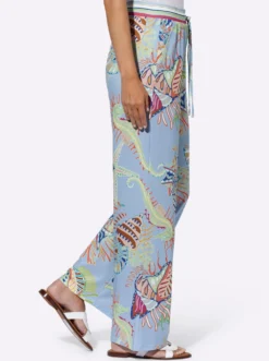 Druckhose mit exklusivem Dessin