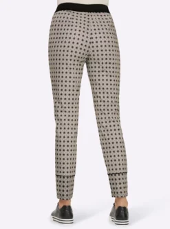 Druckhose mit Zipper-Taschen