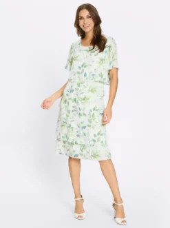 Druckkleid in Georgette-Qualität