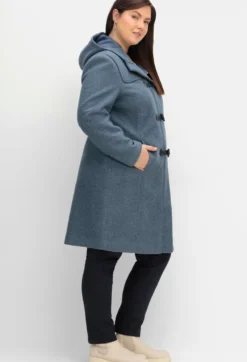 Dufflecoat mit Knebelknöpfen