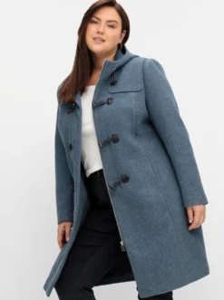 Dufflecoat mit Knebelknöpfen