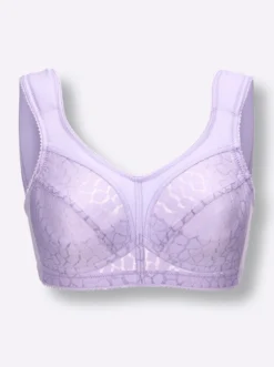 Entlastungs-BH ohne Bügel mit Jacquard-Spitze