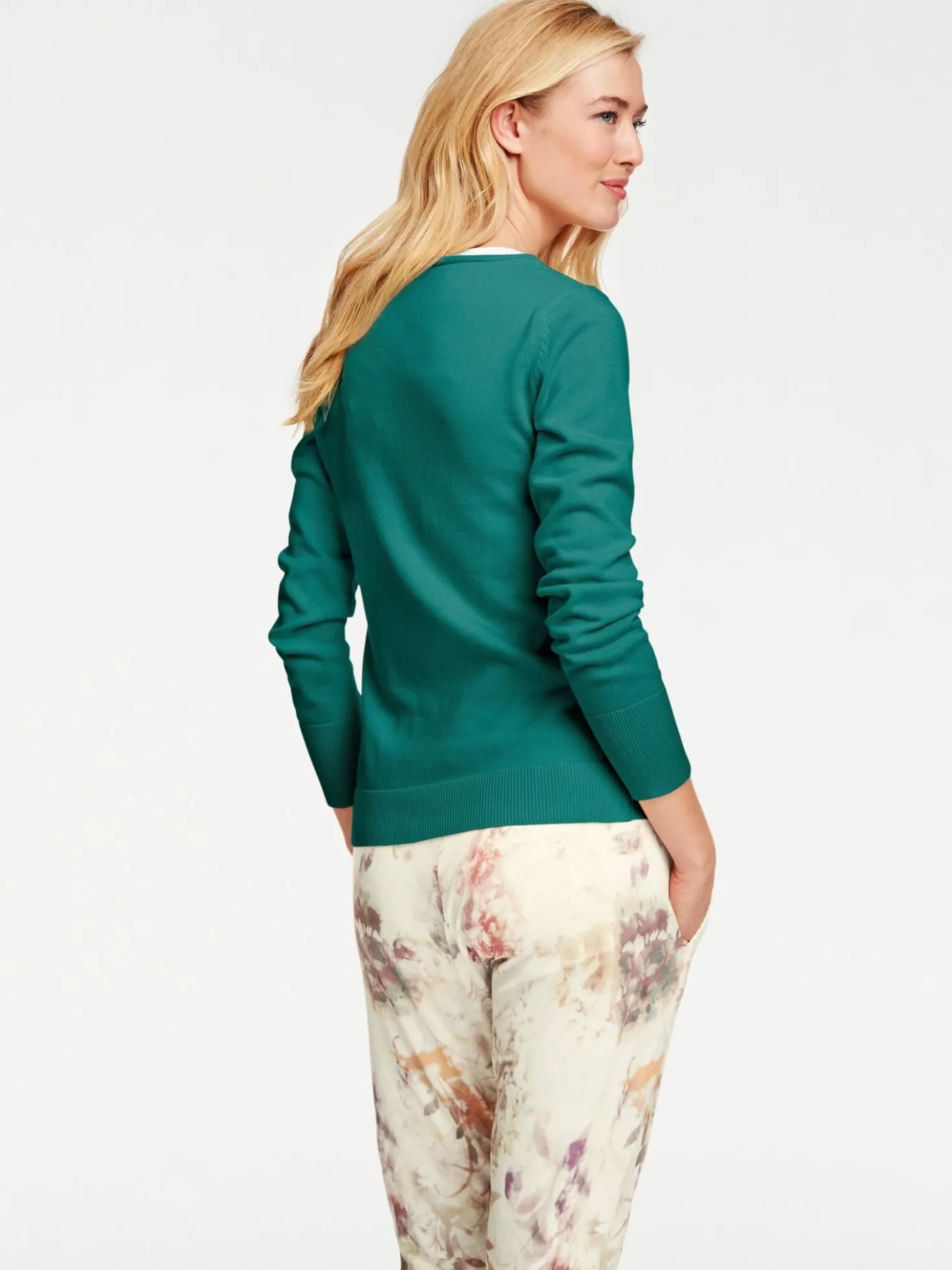 Feinstrickjacke im Cardigan-Style