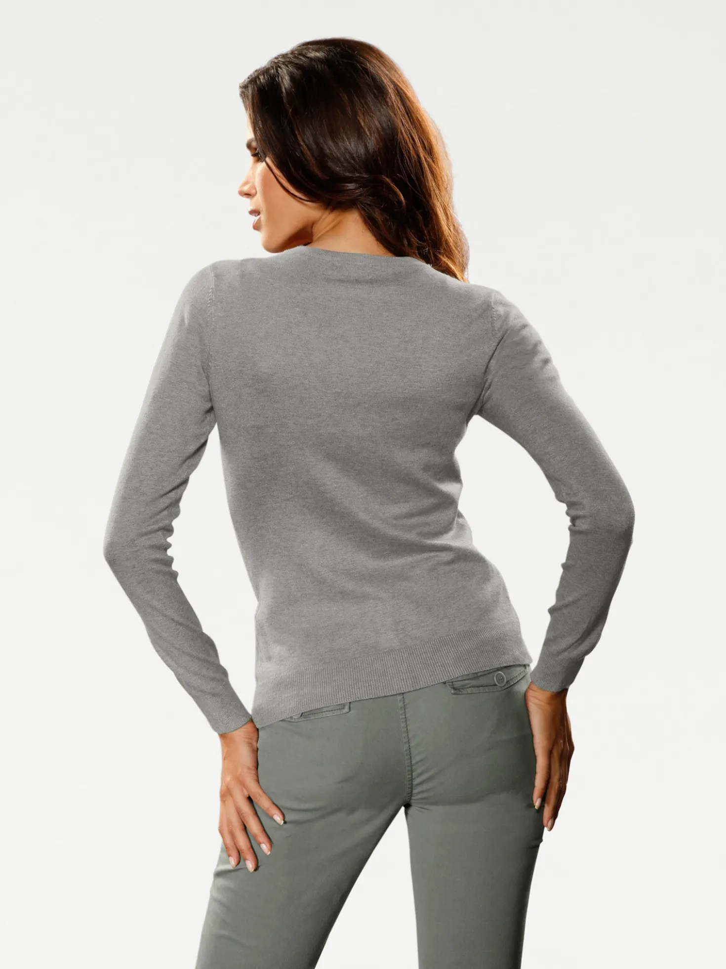 Feinstrickjacke im Cardigan-Style