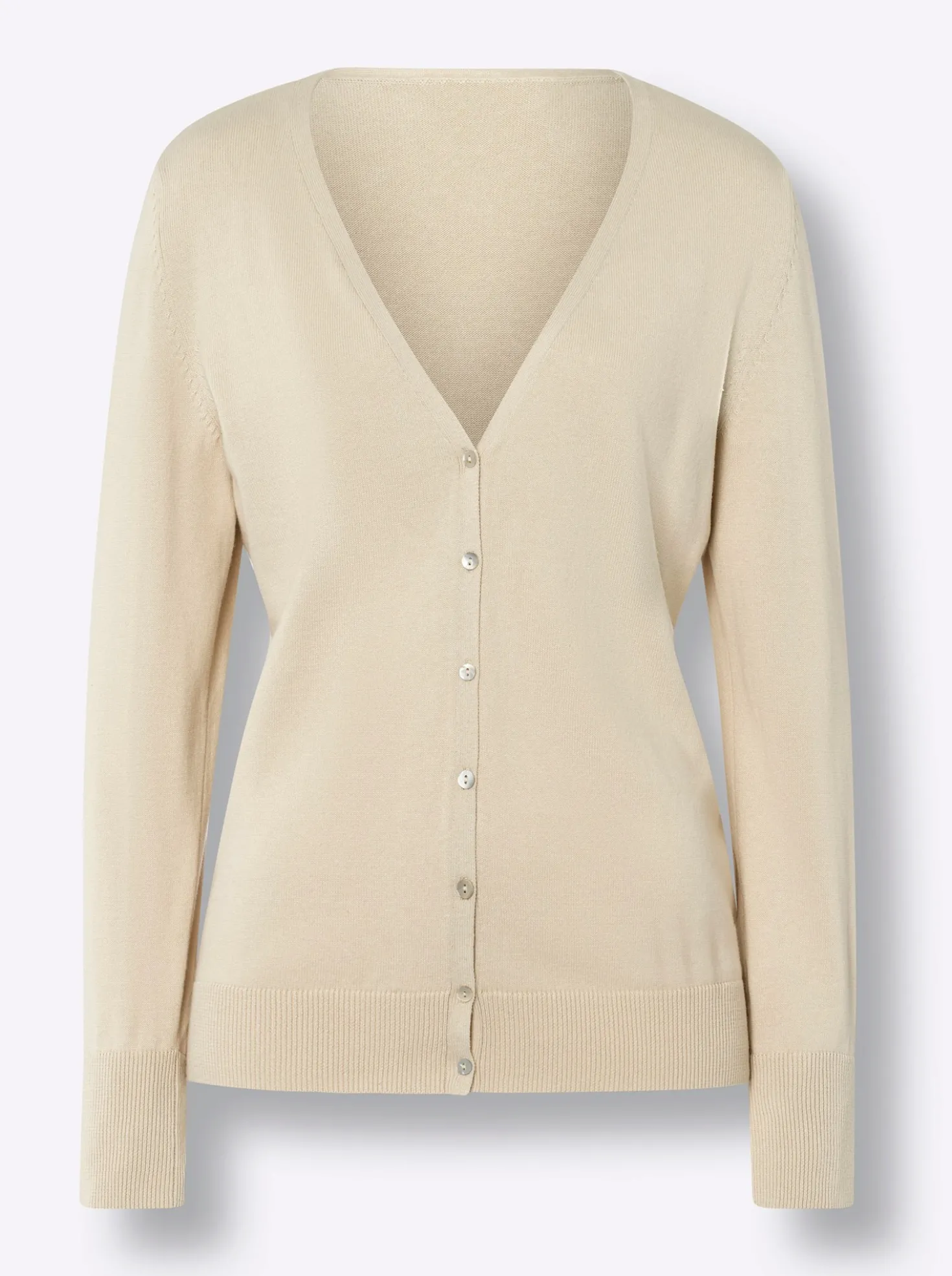 Feinstrickjacke im Cardigan-Style