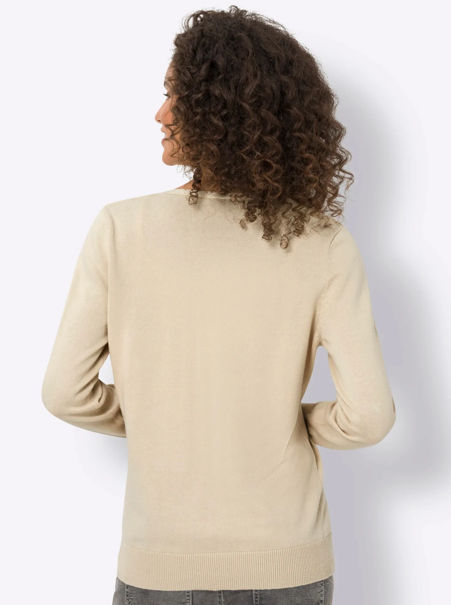 Feinstrickjacke im Cardigan-Style