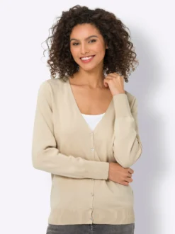Feinstrickjacke im Cardigan-Style