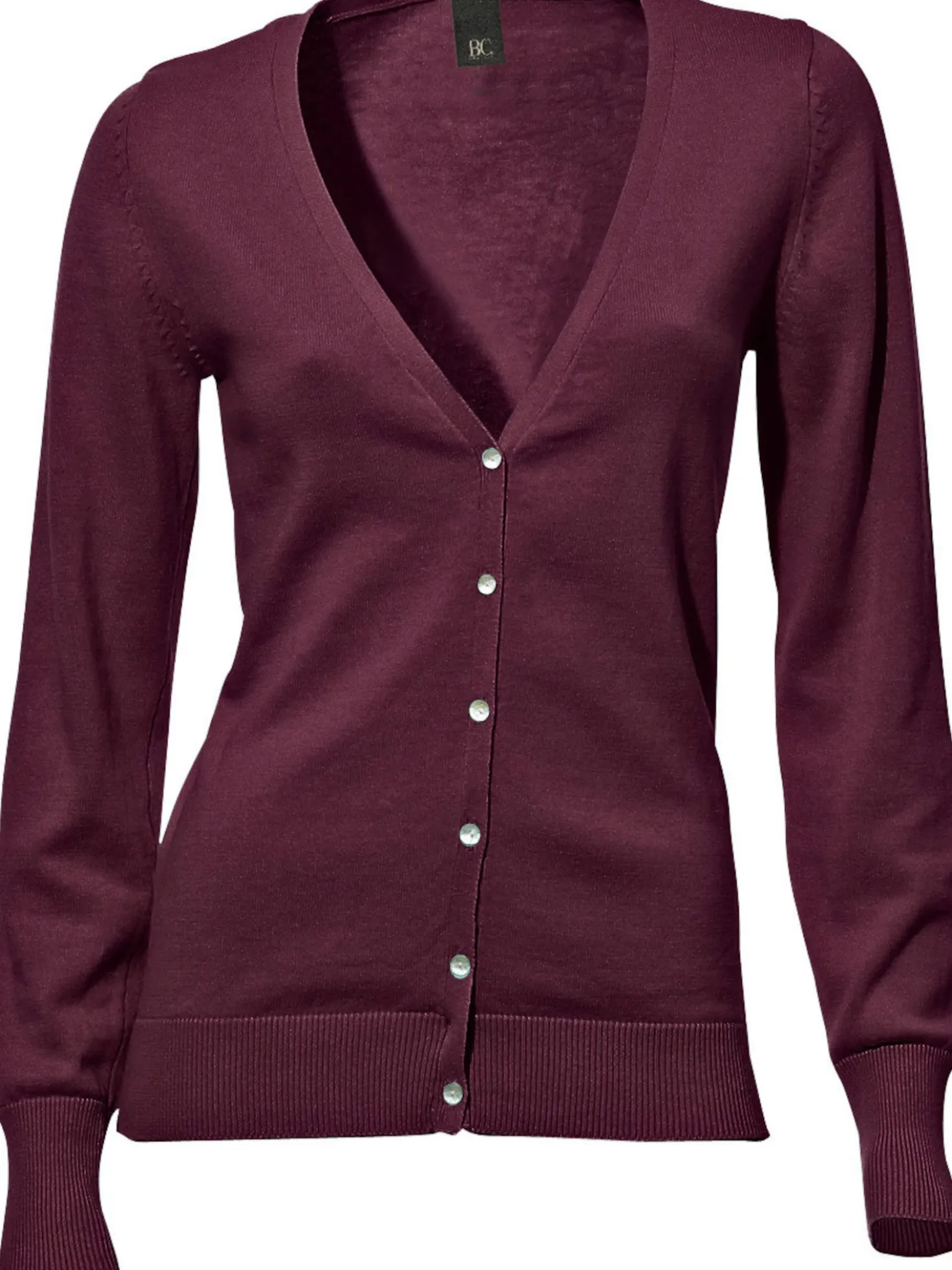 Feinstrickjacke im Cardigan-Style