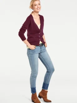 Feinstrickjacke im Cardigan-Style