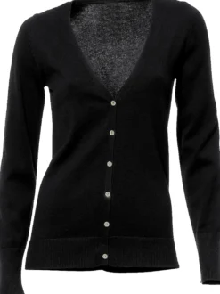 Feinstrickjacke im Cardigan-Style