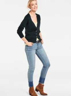 Feinstrickjacke im Cardigan-Style